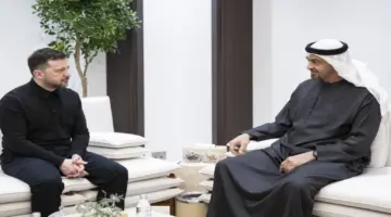 محمد بن زايد يبحث مع الرئيس الأوكراني تداعيات التطورات على الأمن الإقليمي والدولي